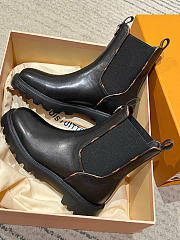 Kitlife Louis Vuitton District Chelsea Ankle Boot Black 1AIBV1 - 3