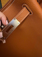 Kitlife Hermes Togo So Kelly Bag Brown 22cm  - 5