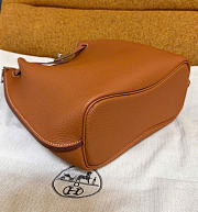 Kitlife Hermes Togo So Kelly Bag Brown 22cm  - 4