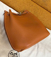 Kitlife Hermes Togo So Kelly Bag Brown 22cm  - 2