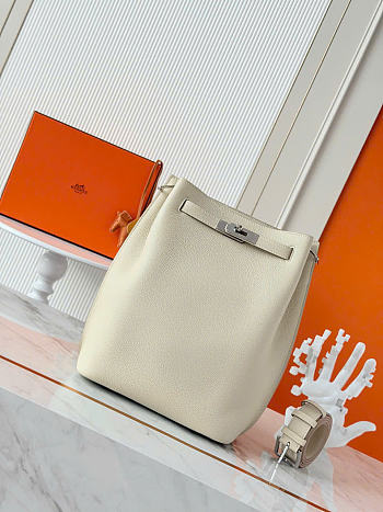 Kitlife Hermes Togo So Kelly Bag Cream 22cm 