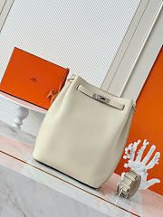 Kitlife Hermes Togo So Kelly Bag Cream 22cm  - 5