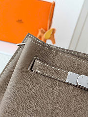 Kitlife Hermes Togo So Kelly Bag Gray 22cm  - 6