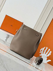 Kitlife Hermes Togo So Kelly Bag Gray 22cm  - 4
