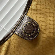 Kitlife Gucci Giglio Large Tote Bag Sand and Dark Brown Varnished GG Fabric 853971 60x47x16cm  - 2
