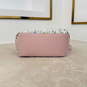 Kitlife Dior Bow Pouch Multicolor Dior Oblique Pastel Jacquard 20x11x8cm - 5