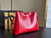 Kitlife Dolce & Gabbana Large Vittoria Calfskin Shoulder Bag Red 6425 40x15x30cm - 3