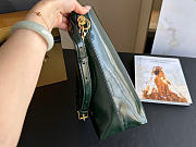 Kitlife Dolce & Gabbana Large Vittoria Calfskin Shoulder Bag Green 6425 40x15x30cm  - 5