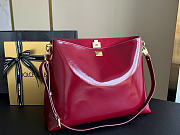 Kitlife Dolce & Gabbana Large Vittoria Calfskin Shoulder Bag Burgundy 6425 40x15x30cm  - 3