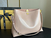 Kitlife Dolce & Gabbana Large Vittoria Calfskin Shoulder Bag Beige 6425 40x15x30cm - 6