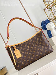 Kitlife Louis Vuitton CarryAll East West Bag Brown Monogram Canvas M28101 36x19x10cm - 1