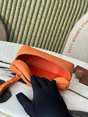 Kitlife Loro Piana Crossbody Bag Orange 19x7x12cm  - 6