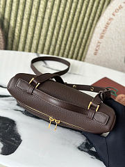 Kitlife Loro Piana Crossbody Bag Dark Brown 19x7x12cm - 5