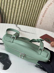 Kitlife Loro Piana Crossbody Bag Light Green 19x7x12cm - 5