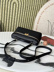 Kitlife Loro Piana Crossbody Bag Black 19x7x12cm - 5