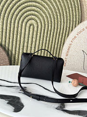 Kitlife Loro Piana Crossbody Bag Black 19x7x12cm - 4