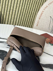 Kitlife Loro Piana Crossbody Bag Gray 19x7x12cm - 5