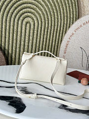 Kitlife Loro Piana Crossbody Bag White 19x7x12cm  - 2