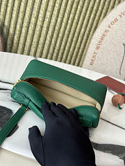 Kitlife Loro Piana Crossbody Bag Green 19x7x12cm - 5