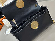 Kitlife Chloe Heritage Shoulder Bag In Black Leather 26x15x5cm - 2