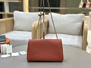 Kitlife Chloe Heritage Shoulder Bag In Brown Leather 26x15x5cm - 4