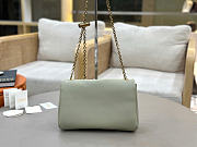 Kitlife Chloe Heritage Shoulder Bag In Light Green Leather 26x15x5cm  - 2