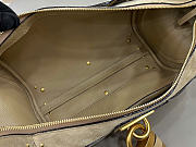 Kitlife Chloe Paddington Crossbody Bag In Beige Suede Leather 29x18x18.5cm  - 3