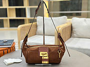 Kitlife Chloe Paddington Crossbody Bag In Brown Suede Leather 29x18x18.5cm  - 1