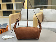 Kitlife Chloe Paddington Crossbody Bag In Brown Suede Leather 29x18x18.5cm  - 2