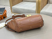 Kitlife Chloe Paddington Crossbody Bag In Brown Leather 29x18x18.5cm  - 6