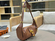 Kitlife Chloe Paddington Crossbody Bag In Brown Leather 29x18x18.5cm  - 5