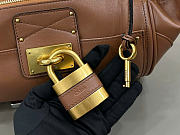 Kitlife Chloe Paddington Crossbody Bag In Brown Leather 29x18x18.5cm  - 2