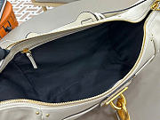 Kitlife Chloe Paddington Crossbody Bag In White Leather 29x18x18.5cm - 6