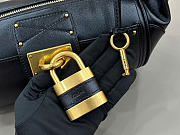 Kitlife Chloe Paddington Crossbody Bag In Black Leather 29x18x18.5cm  - 5