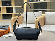 Kitlife Chloe Paddington Crossbody Bag In Black Leather 29x18x18.5cm  - 4