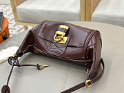 Kitlife Chloe Paddington Crossbody Bag In Dark Brown Leather 29x18x18.5cm  - 6