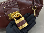 Kitlife Chloe Paddington Crossbody Bag In Dark Brown Leather 29x18x18.5cm  - 2