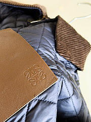 Kitlife Loewe Short Jacket In Dark Navy Technical Fabric - 3
