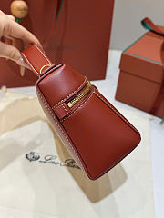 Kitlife Loro Piana Crossbody Bag Brown 23x12x5cm - 6