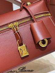 Kitlife Loro Piana Crossbody Bag Brown 23x12x5cm - 2