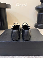 Kitlife Chanel Mary Janes Shoes Black & White Leather - 6