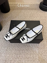 Kitlife Chanel Mary Janes Shoes White Leather  - 2