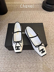 Kitlife Chanel Mary Janes Shoes White Leather  - 4