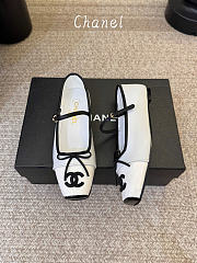 Kitlife Chanel Mary Janes Shoes White Leather  - 3