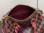 Kitlife Louis Vuitton Speedy Soft 25 Bag Damier Monogram Rouge M3A350 26x19x15cm - 4