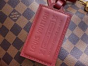 Kitlife Louis Vuitton Speedy Soft 25 Bag Damier Monogram Rouge M3A350 26x19x15cm - 2