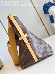 Kitlife Louis Vuitton CarryAll Travel Bag Monogram Coated Canvas M3A045 45x29x20cm - 2