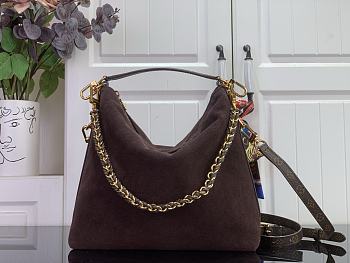 Kitlife Louis Vuitton Multipass Bag Mahogany Suede Calfskin M2A468 30x26x10cm 