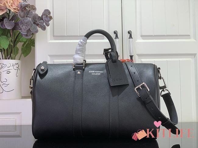 Kitlife Louis Vuitton Keepall Bandoulière 35 Bag Black M2A550 34x21x16cm - 1