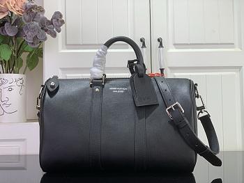 Kitlife Louis Vuitton Keepall Bandoulière 35 Bag Black M2A550 34x21x16cm